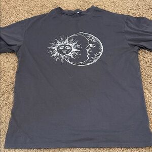 Amazon Men's T-Shirt - Dark Gray Celestial Design